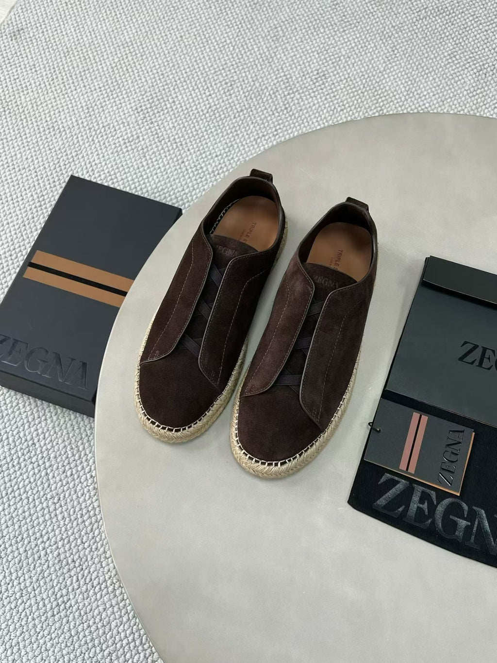 Zegna Triple Stitch espadrilles