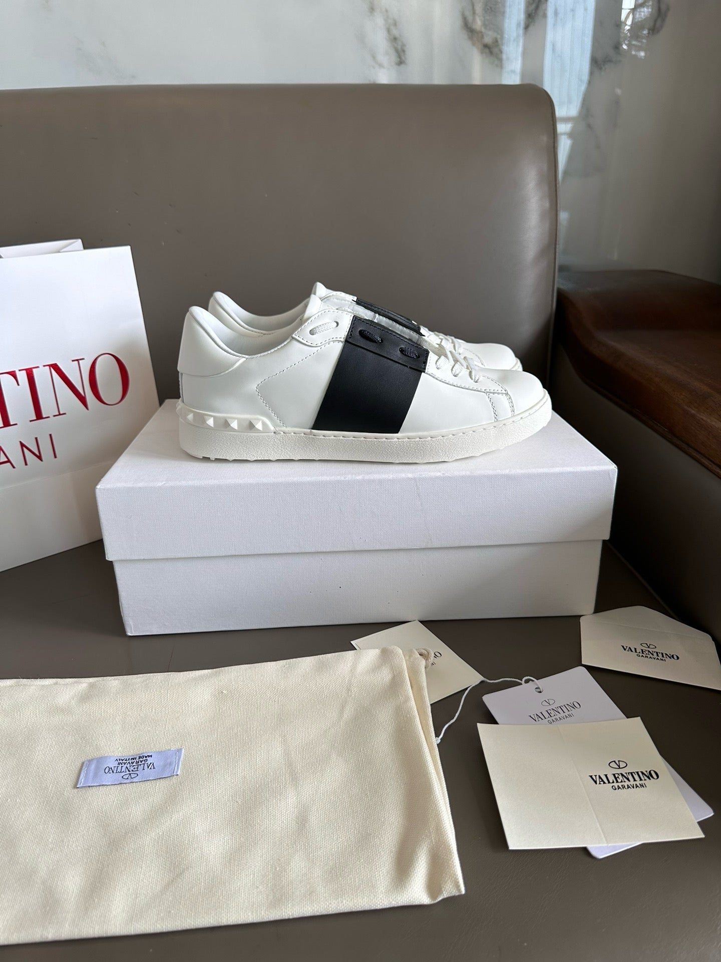 Valentine open sneakers black men