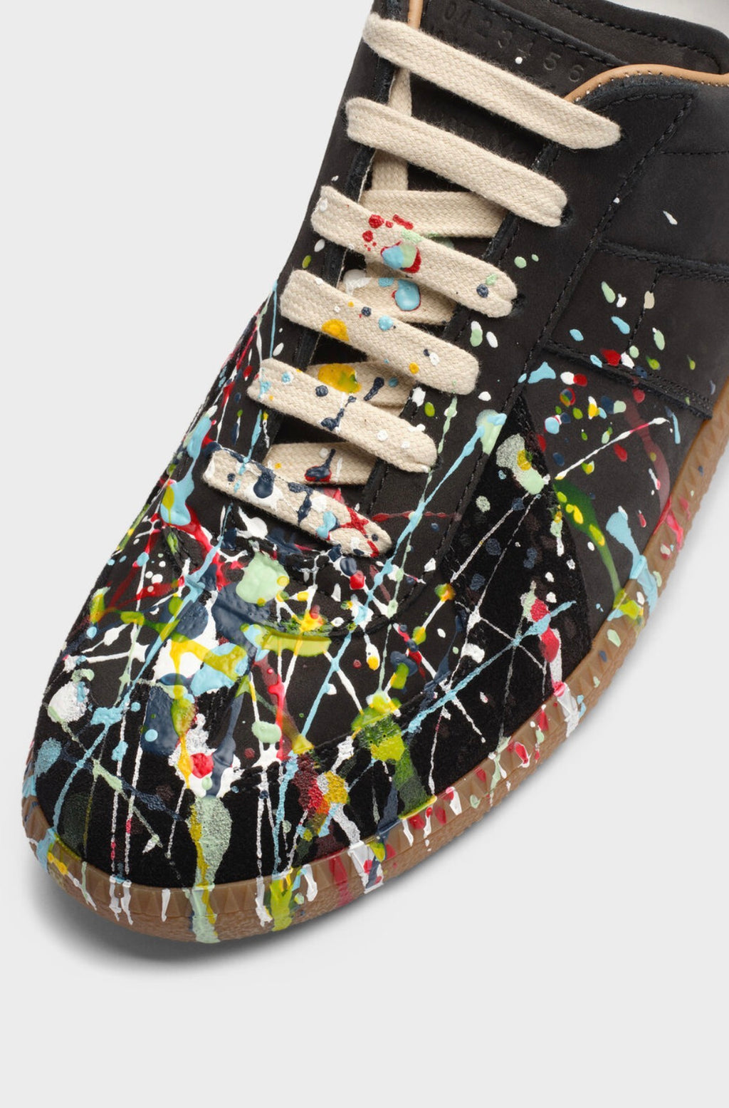 Maison Margiela Black Paint splatter gats