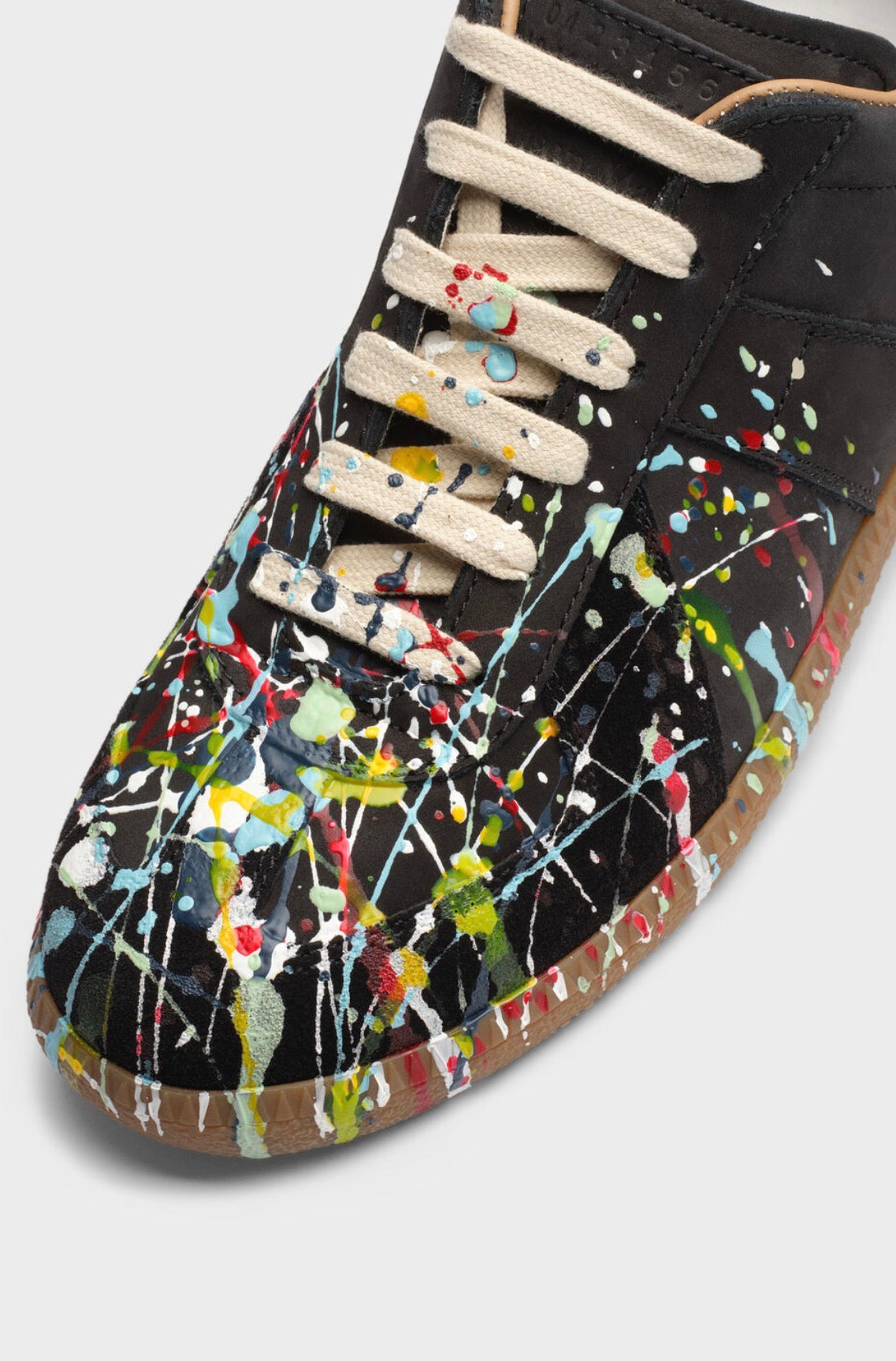 Maison Margiela Black Paint splatter gats