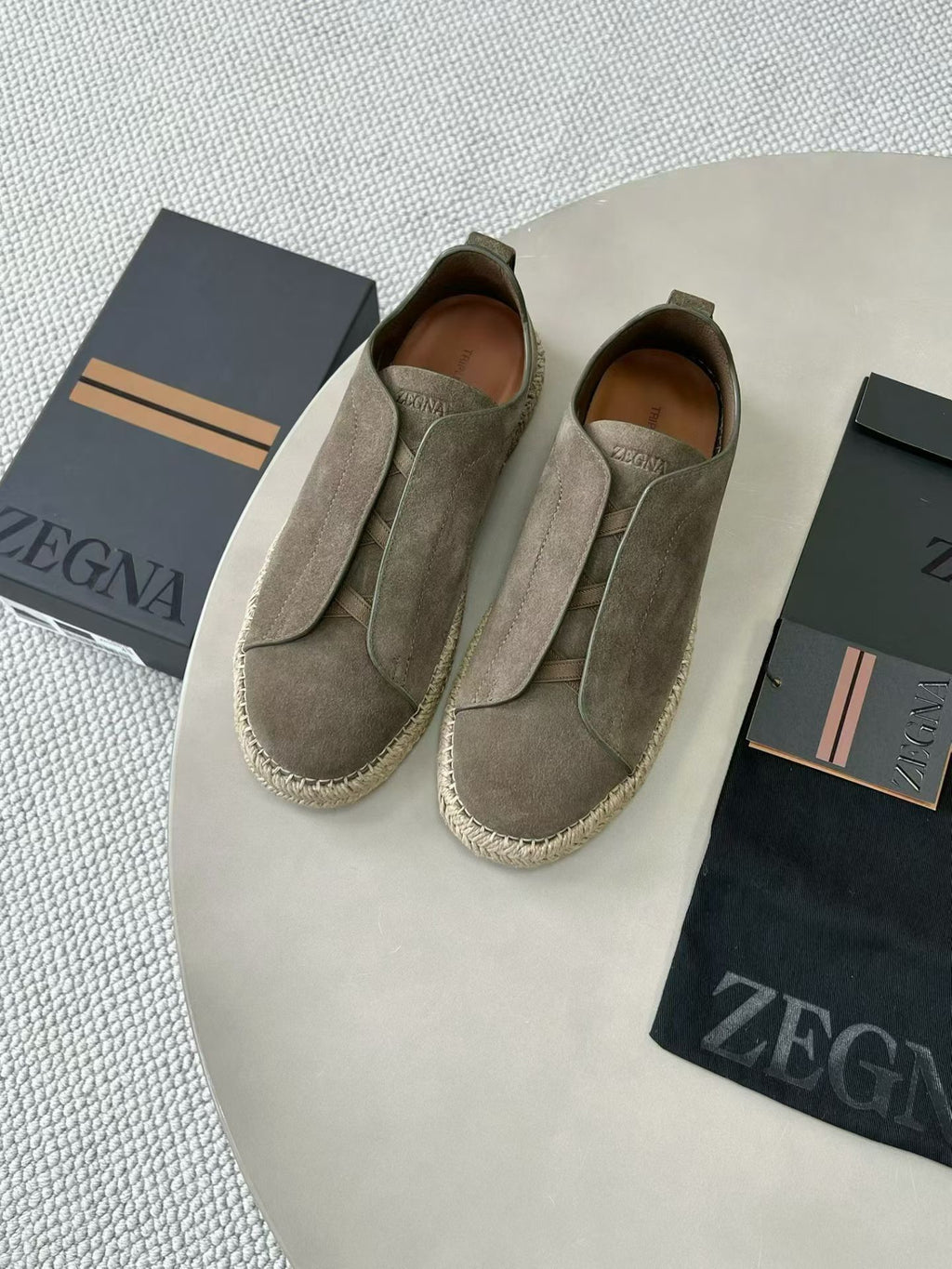 Zegna Triple Stitch espadrilles
