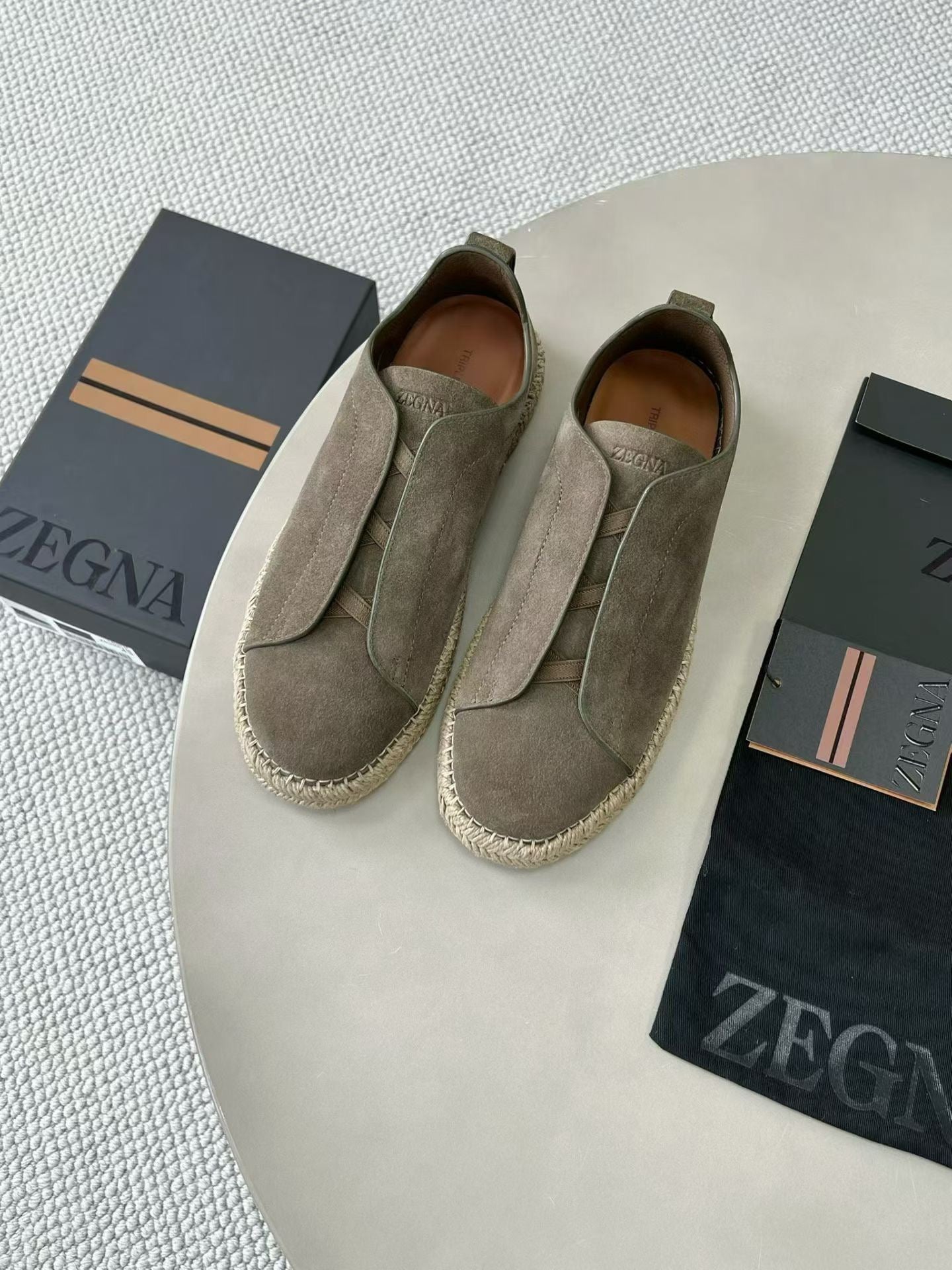 Zegna Triple Stitch espadrilles