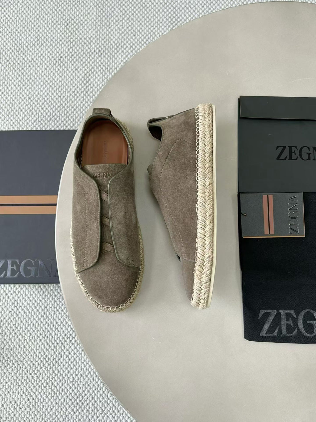 Zegna Triple Stitch espadrilles