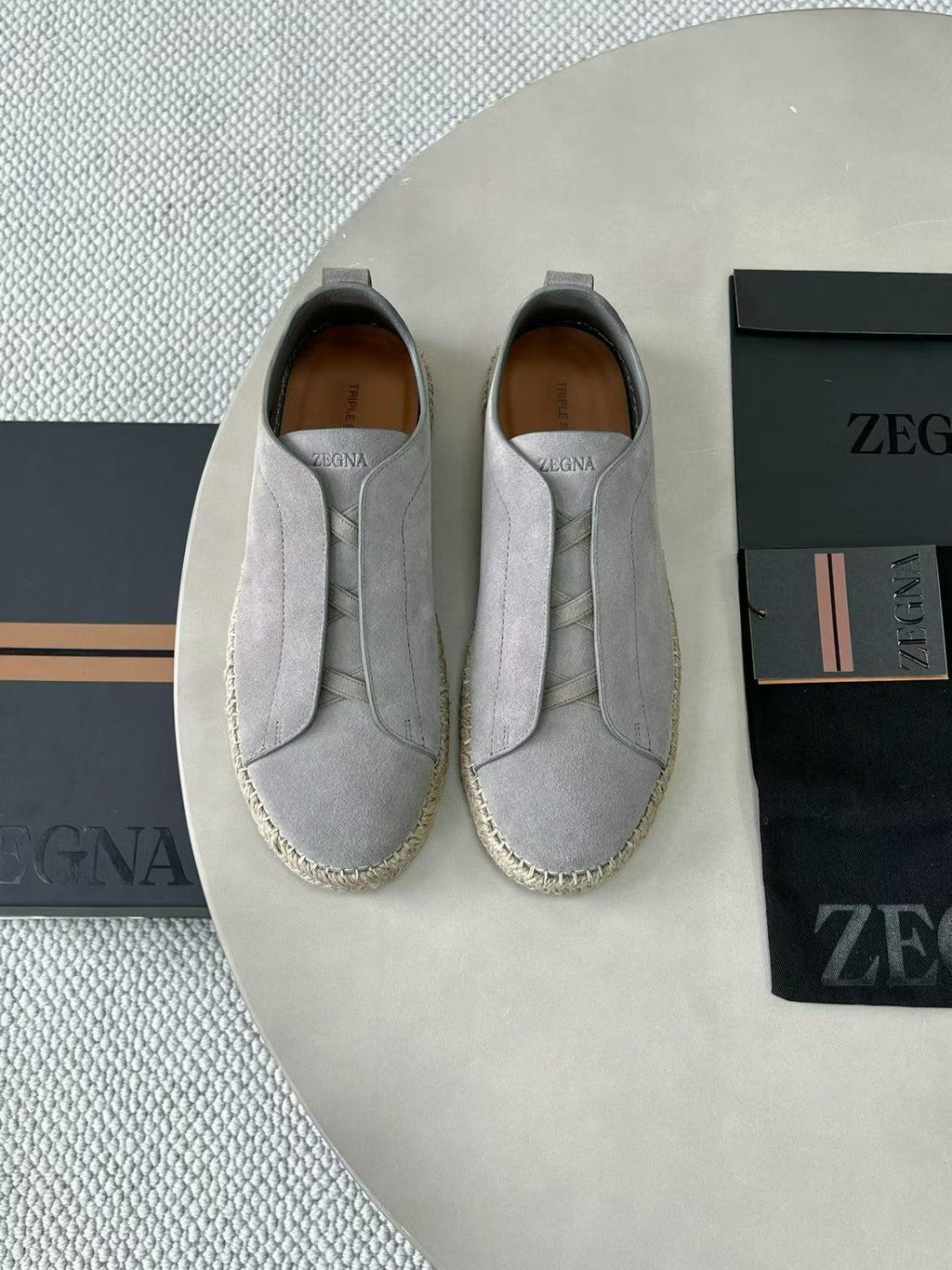 Zegna Triple Stitch espadrilles