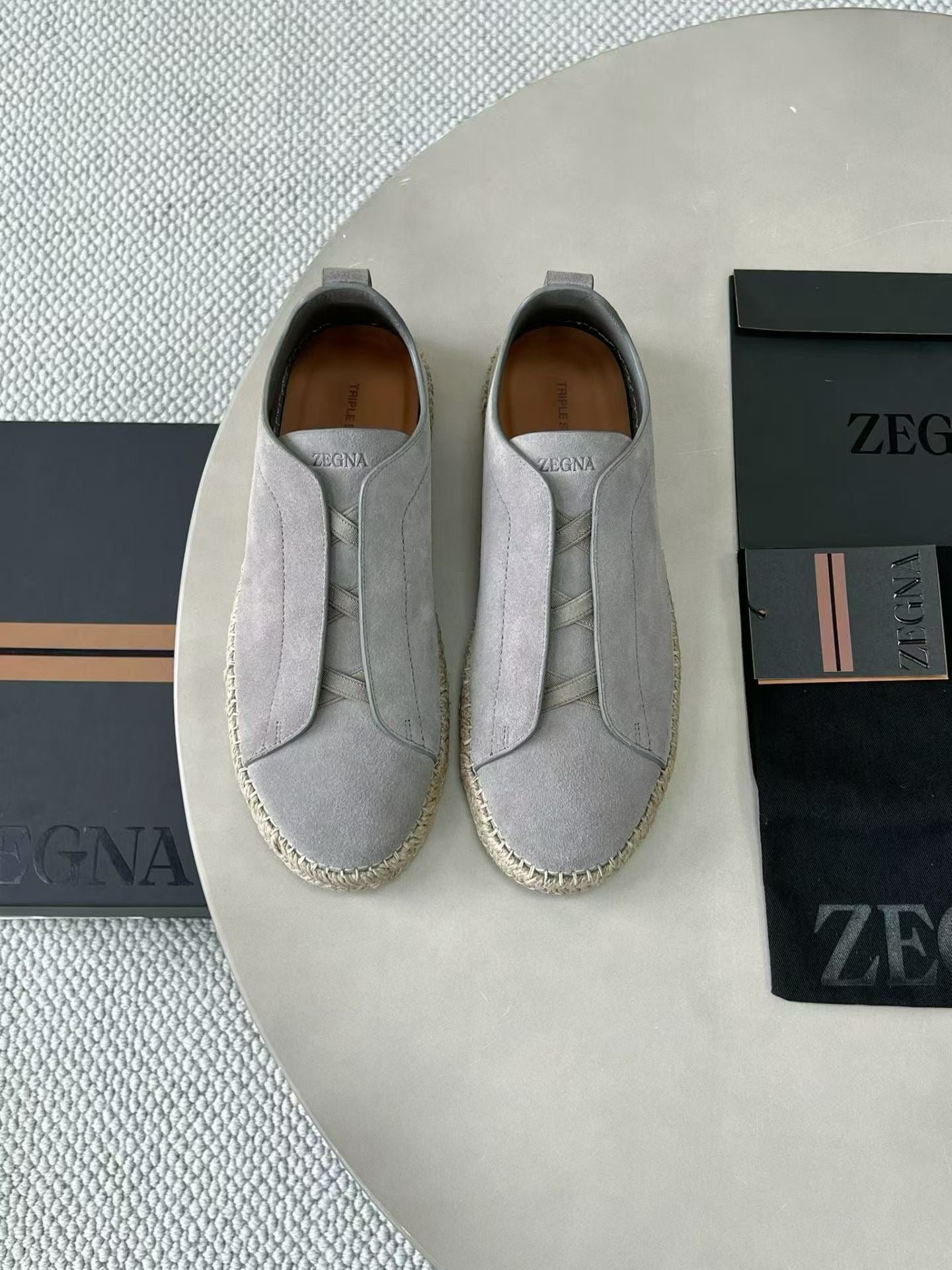 Zegna Triple Stitch espadrilles