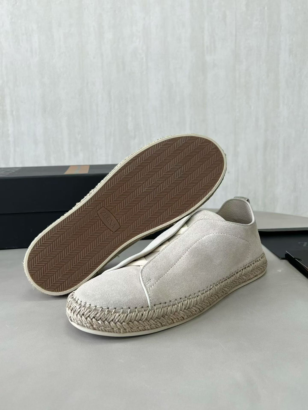 Zegna Triple Stitch espadrilles