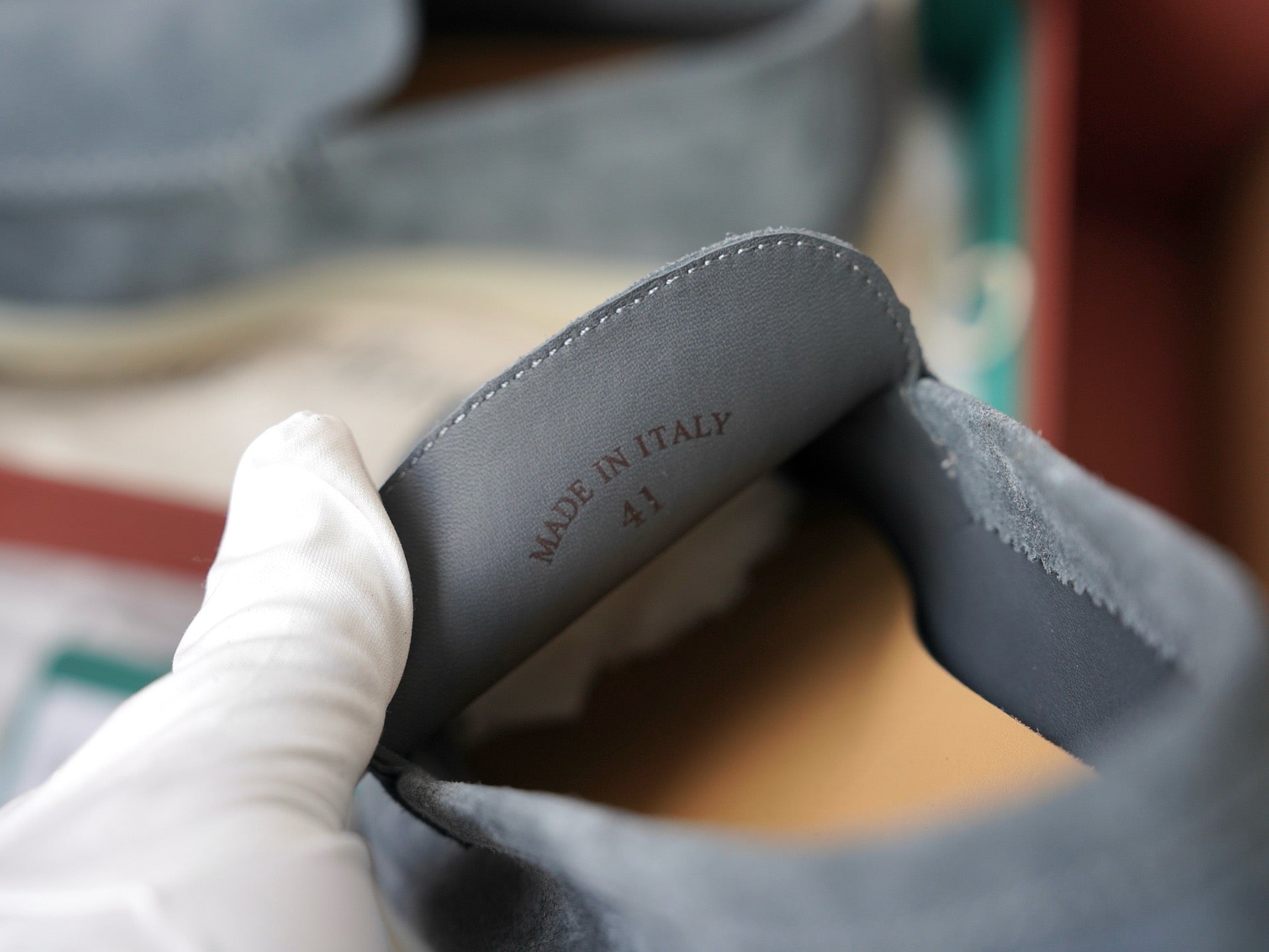 Loro Piana Summer Walk Grayish blue