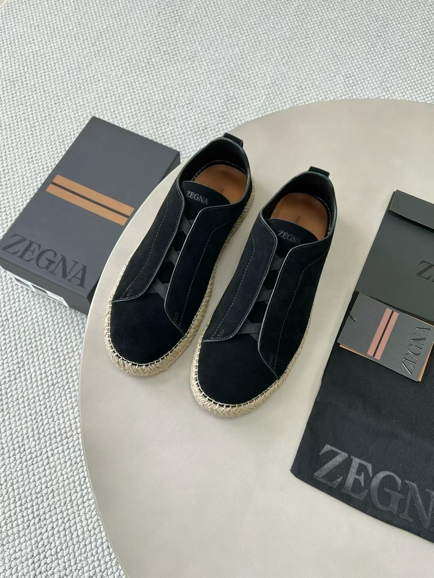 Zegna Triple Stitch espadrilles