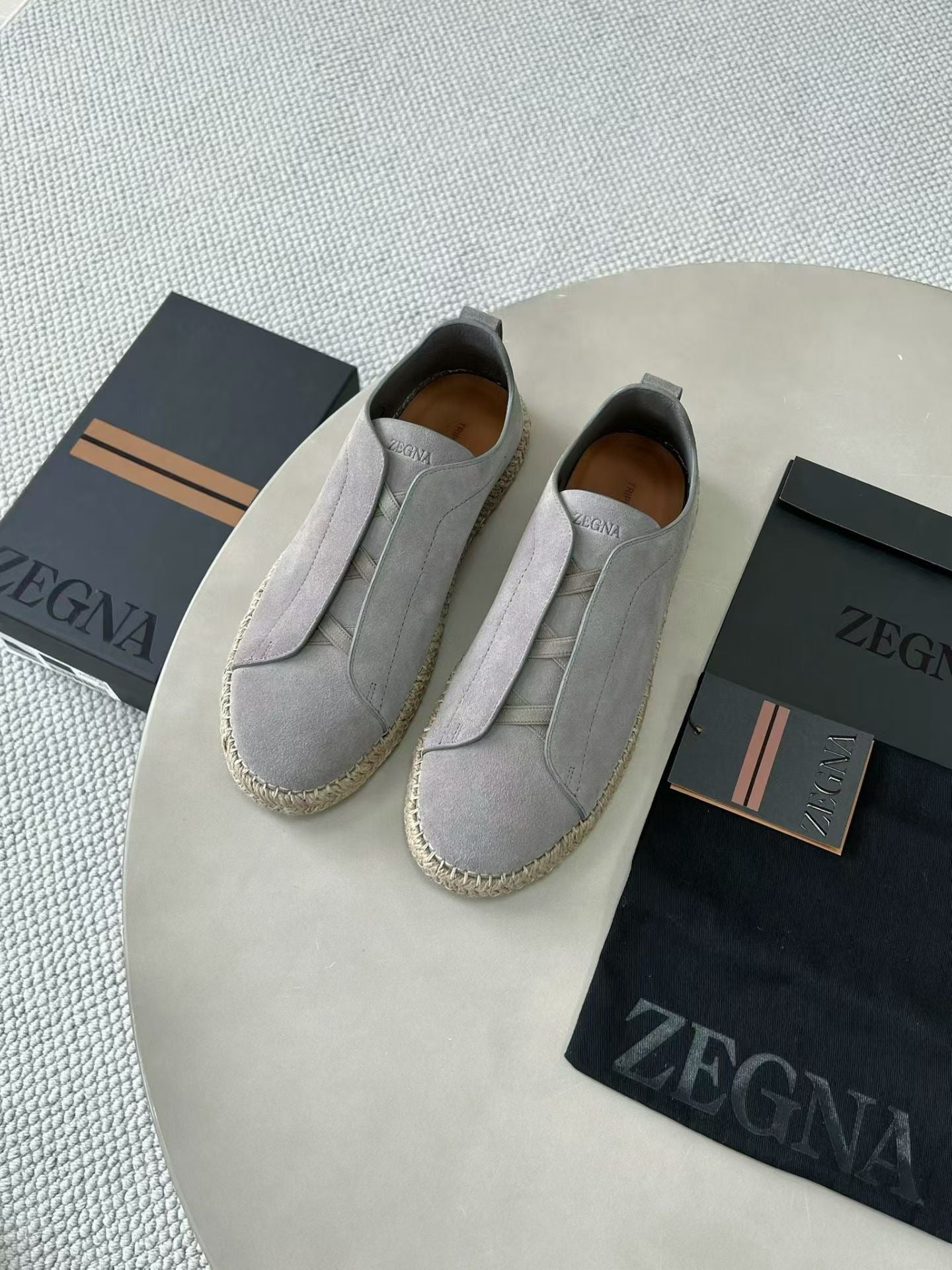 Zegna Triple Stitch espadrilles