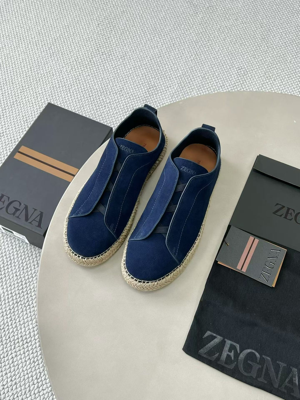 Zegna Triple Stitch espadrilles