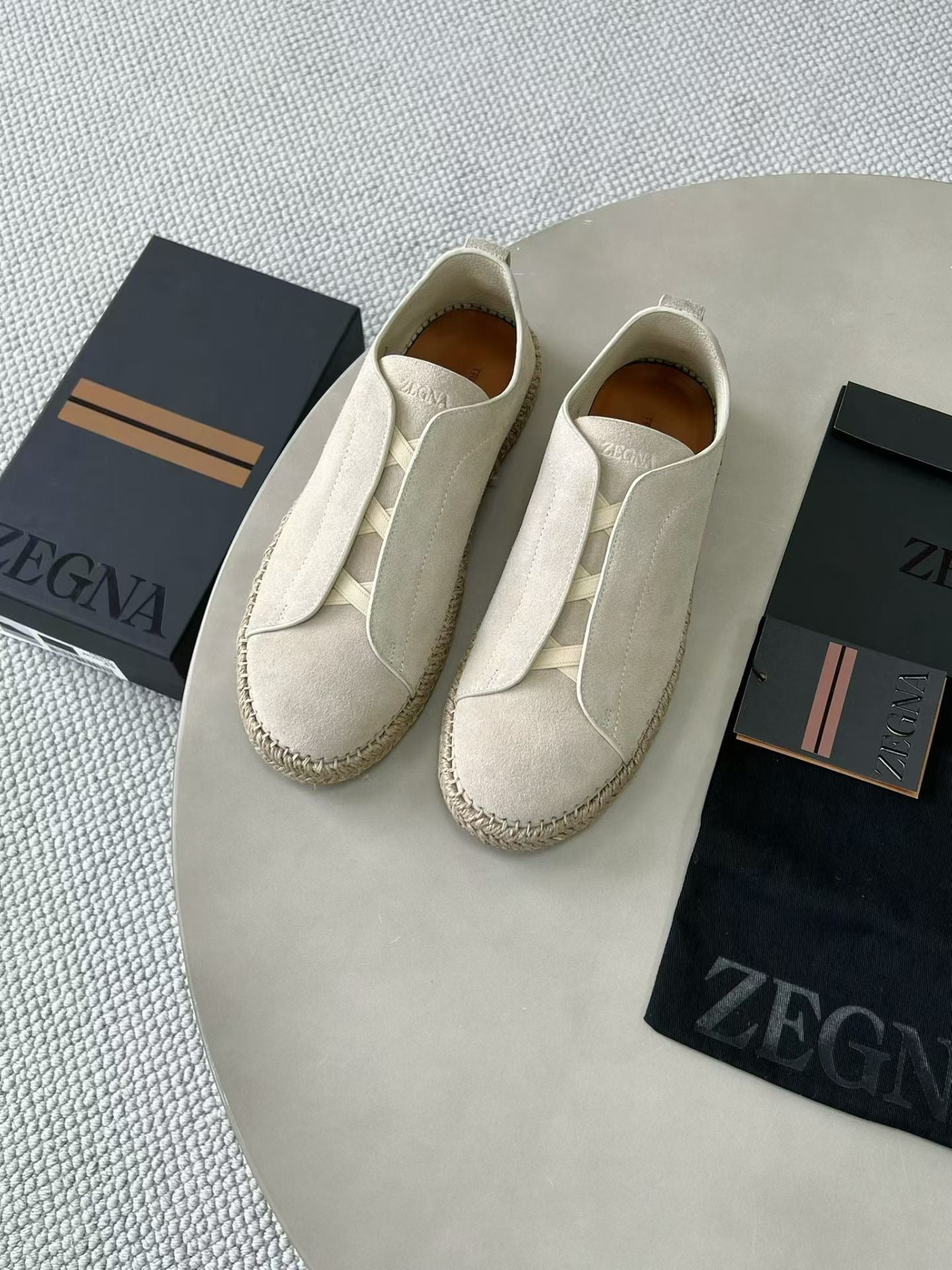 Zegna Triple Stitch espadrilles