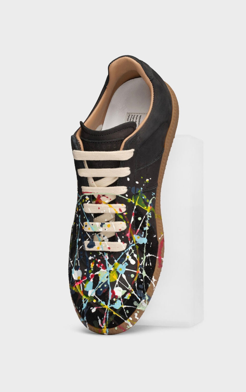 Maison Margiela Black Paint splatter gats