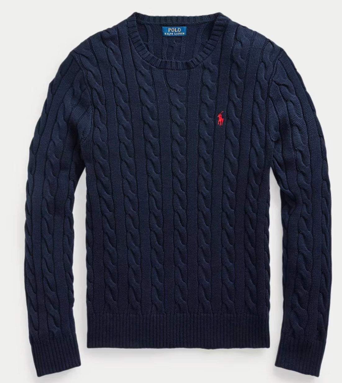 Polo Ralph Lauren Cable-Knit Cotton Jumper