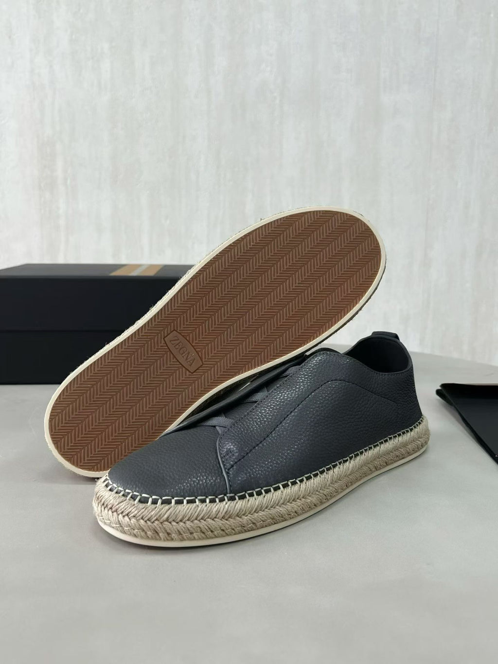 Zegna Triple Stitch Espadrilles