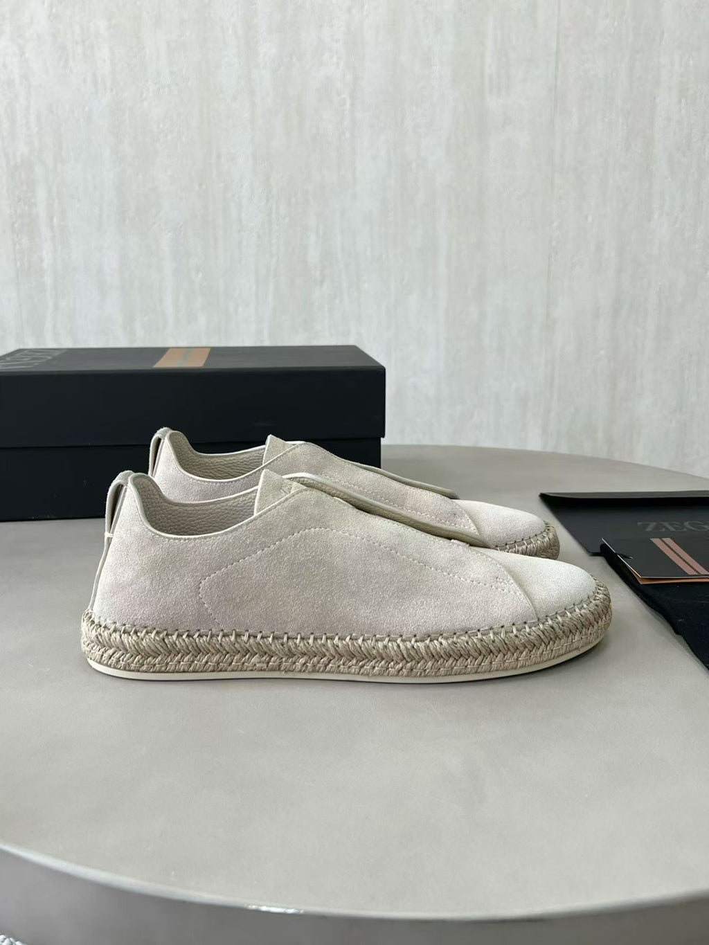 Zegna Triple Stitch espadrilles