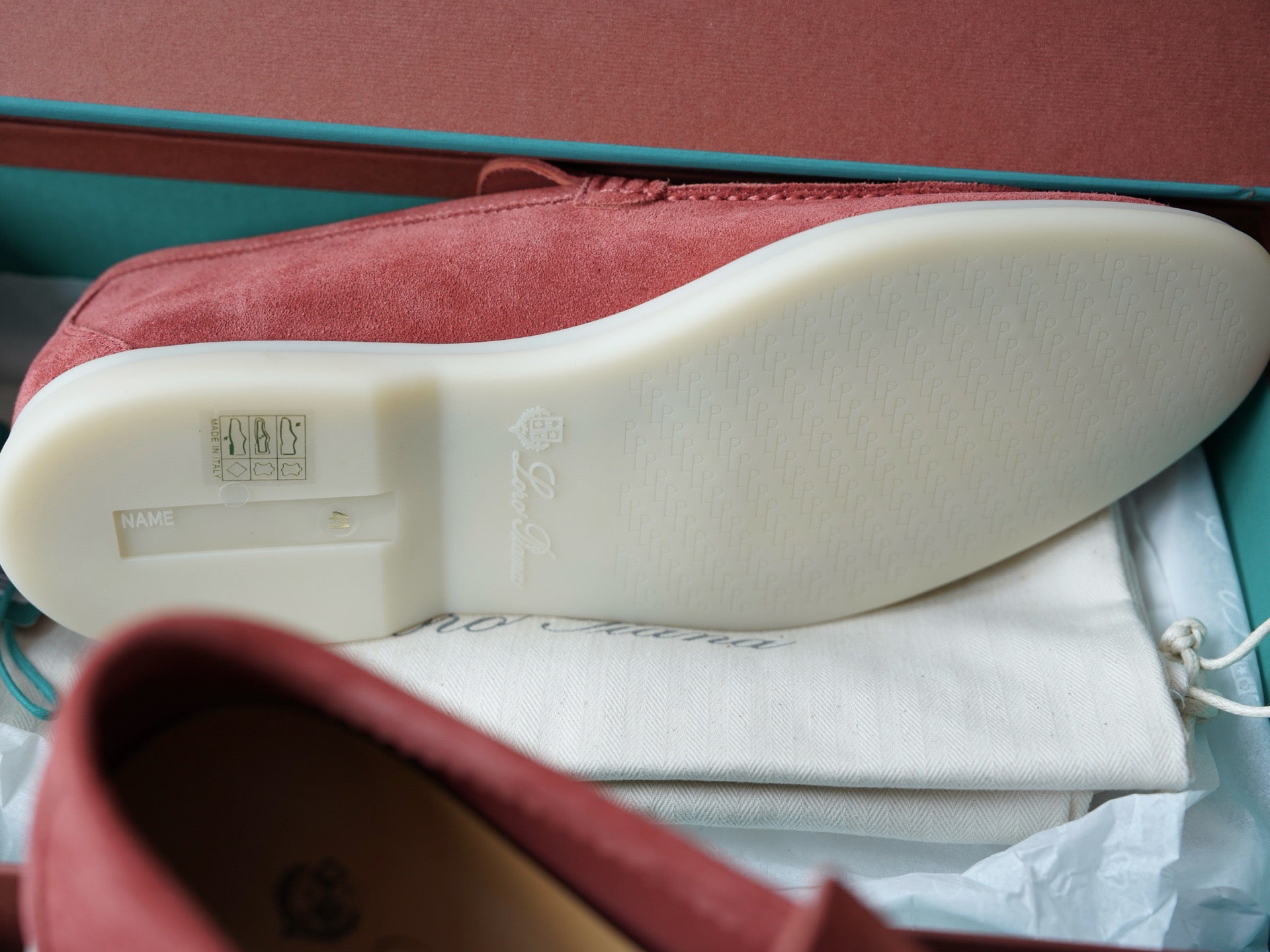 Loro Piana Summer walk red