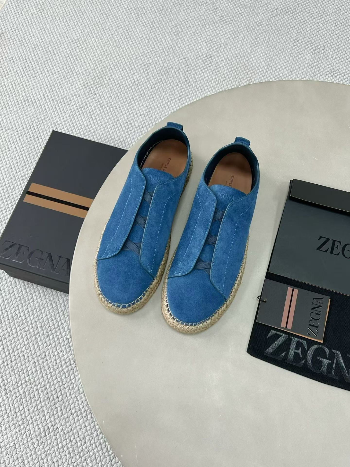 Zegna Triple Stitch espadrilles