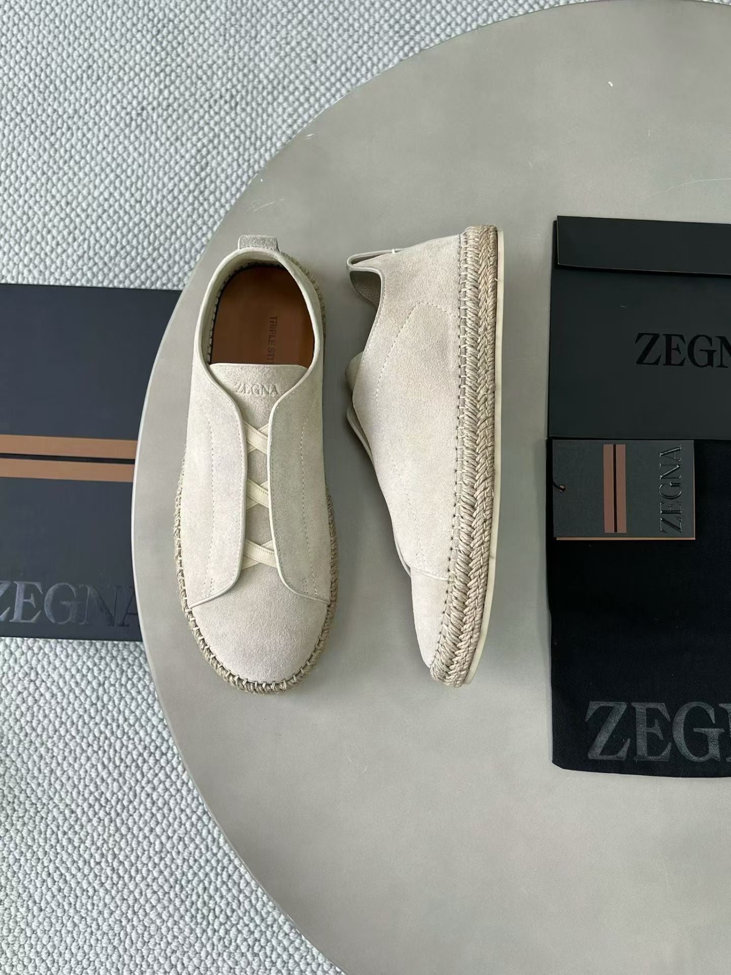 Zegna Triple Stitch espadrilles