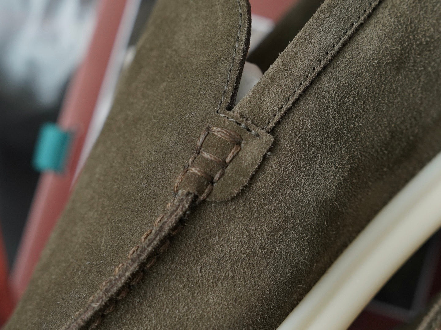 Loro Piana Men Summer walk army green