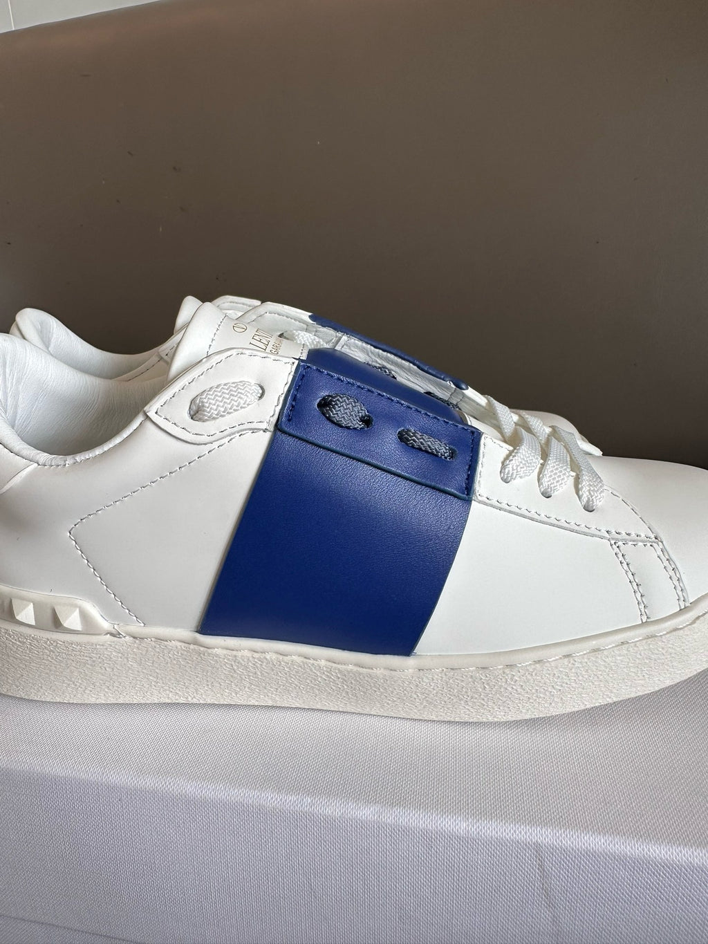 Valentino Open Sneakers Blue men