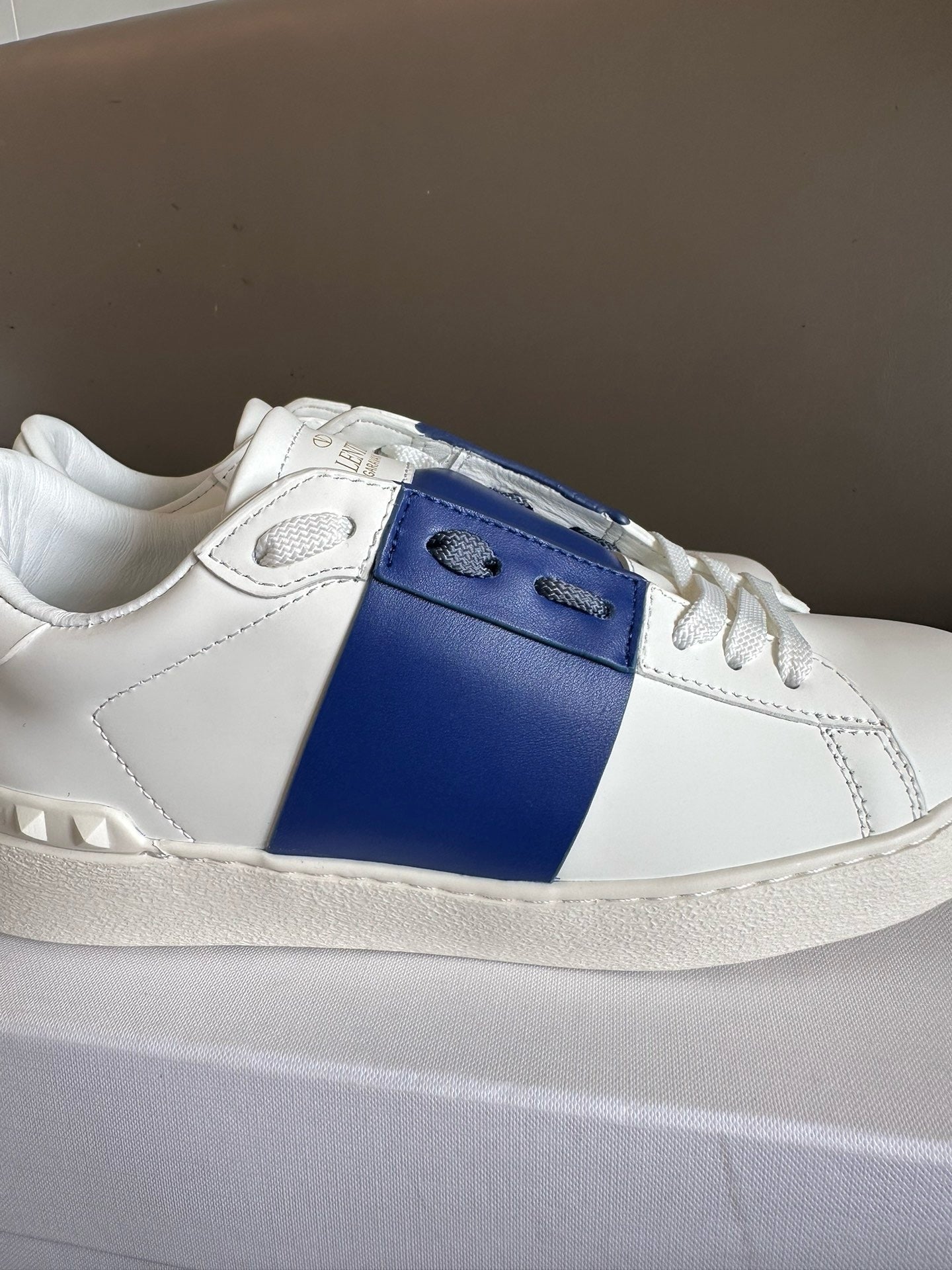 Valentino Open Sneakers Blue men