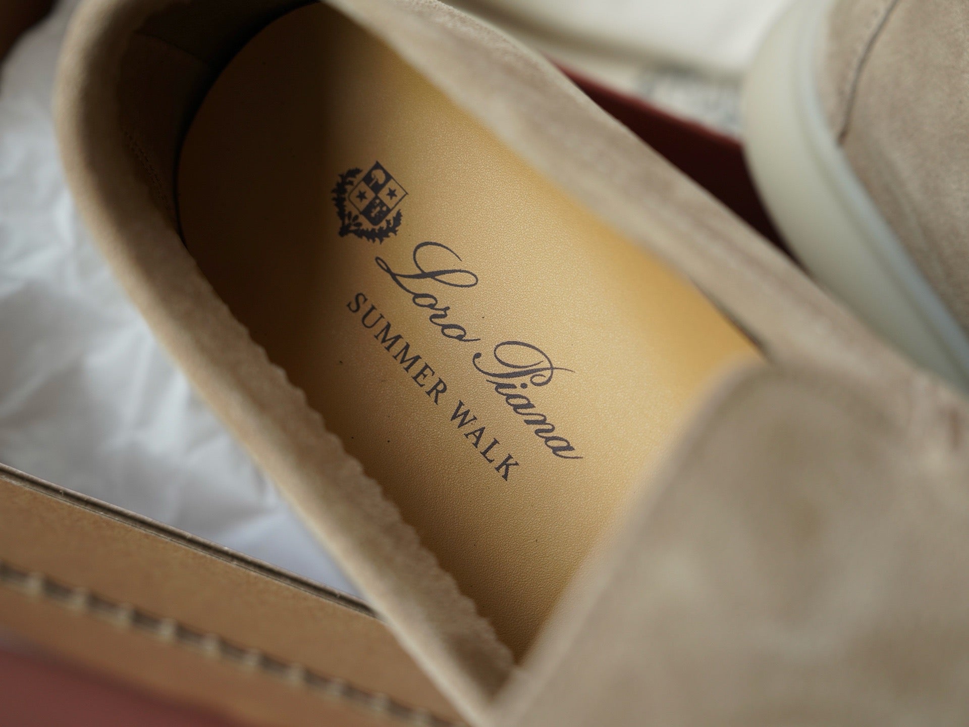 Loro Piana Summer Walk light brown