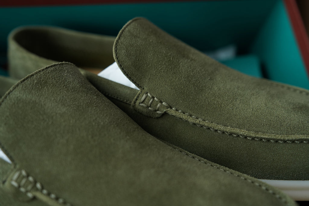 Loro Piana summer walk green