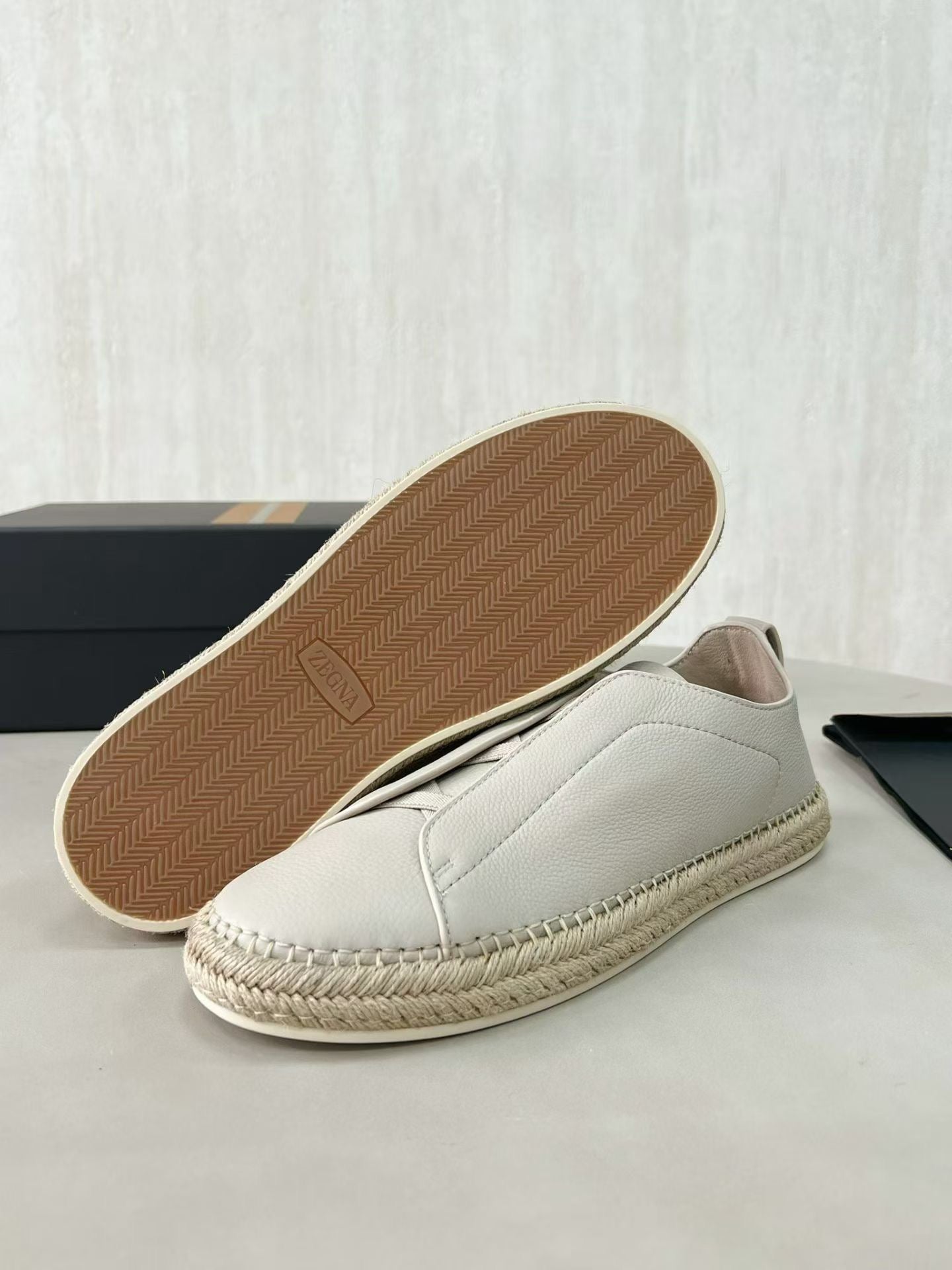 Zegna Triple Stitch Espadrilles