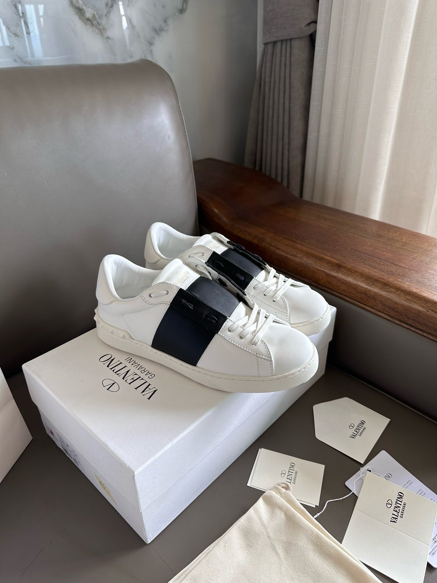Valentine open sneakers black men