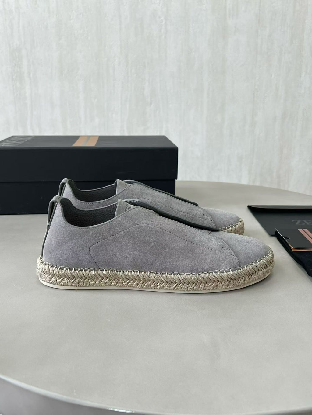 Zegna Triple Stitch espadrilles