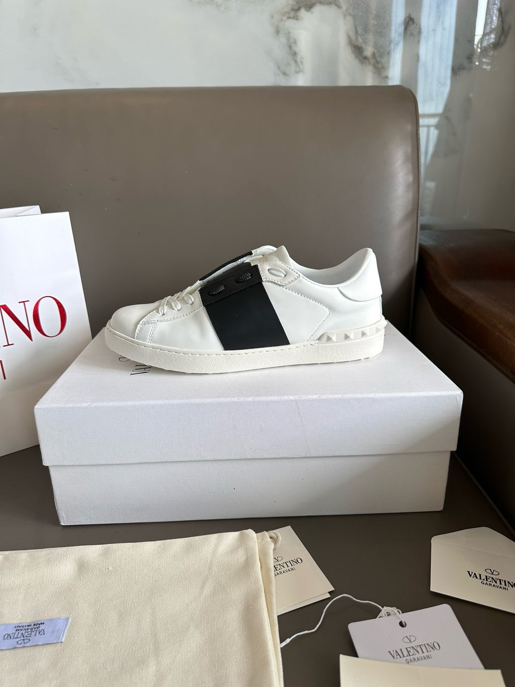 Valentine open sneakers black men