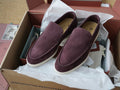 Loro Piana Men Summer walk burgundy