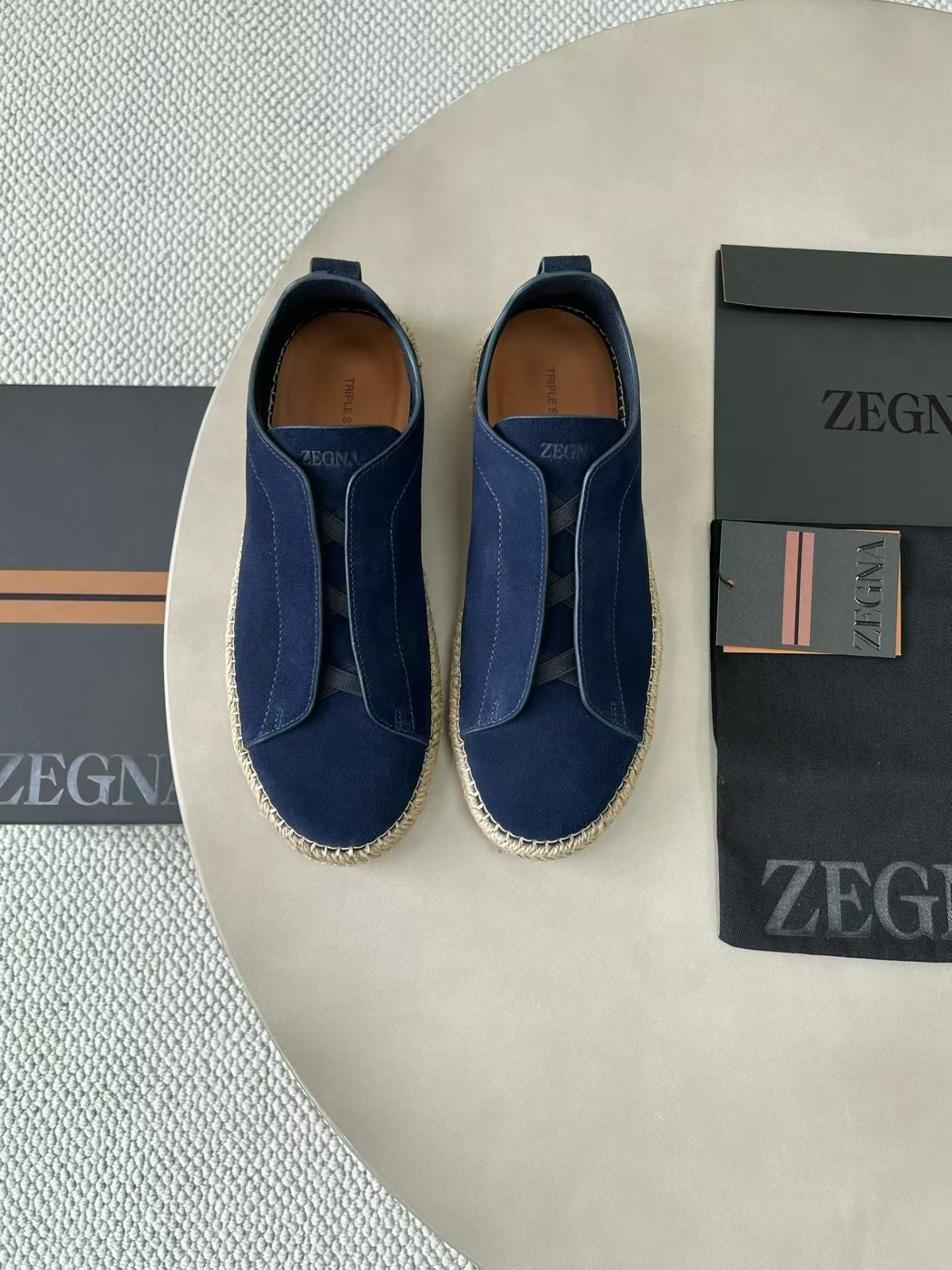 Zegna Triple Stitch espadrilles