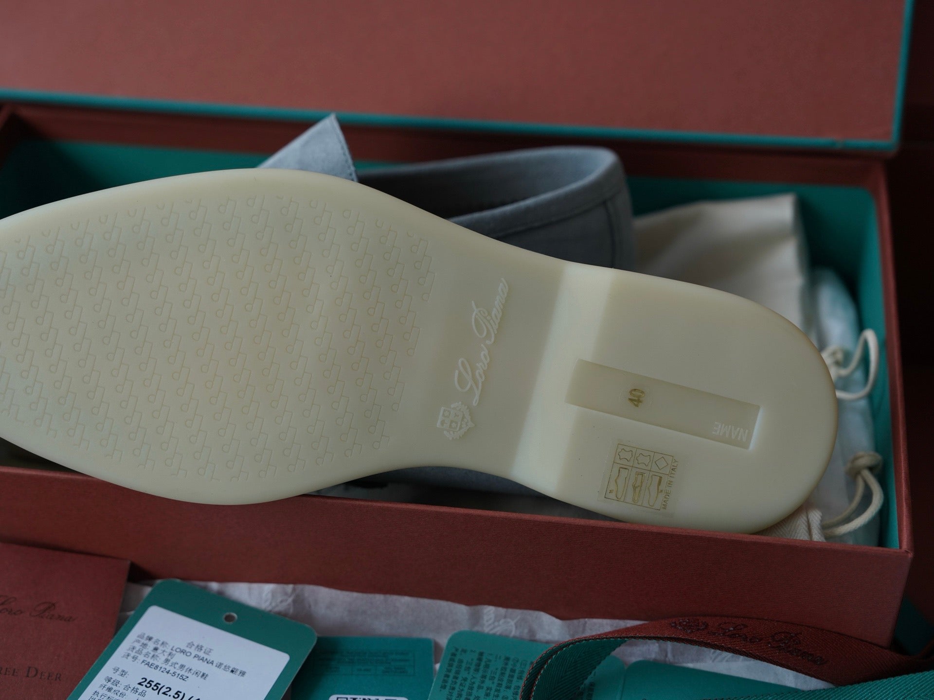Loro Piana Summer walk light blue
