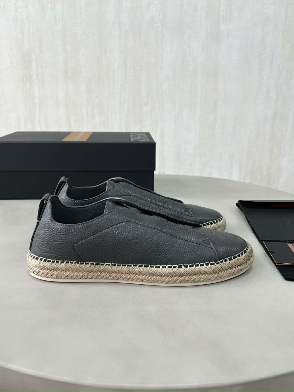 Zegna Triple Stitch Espadrilles