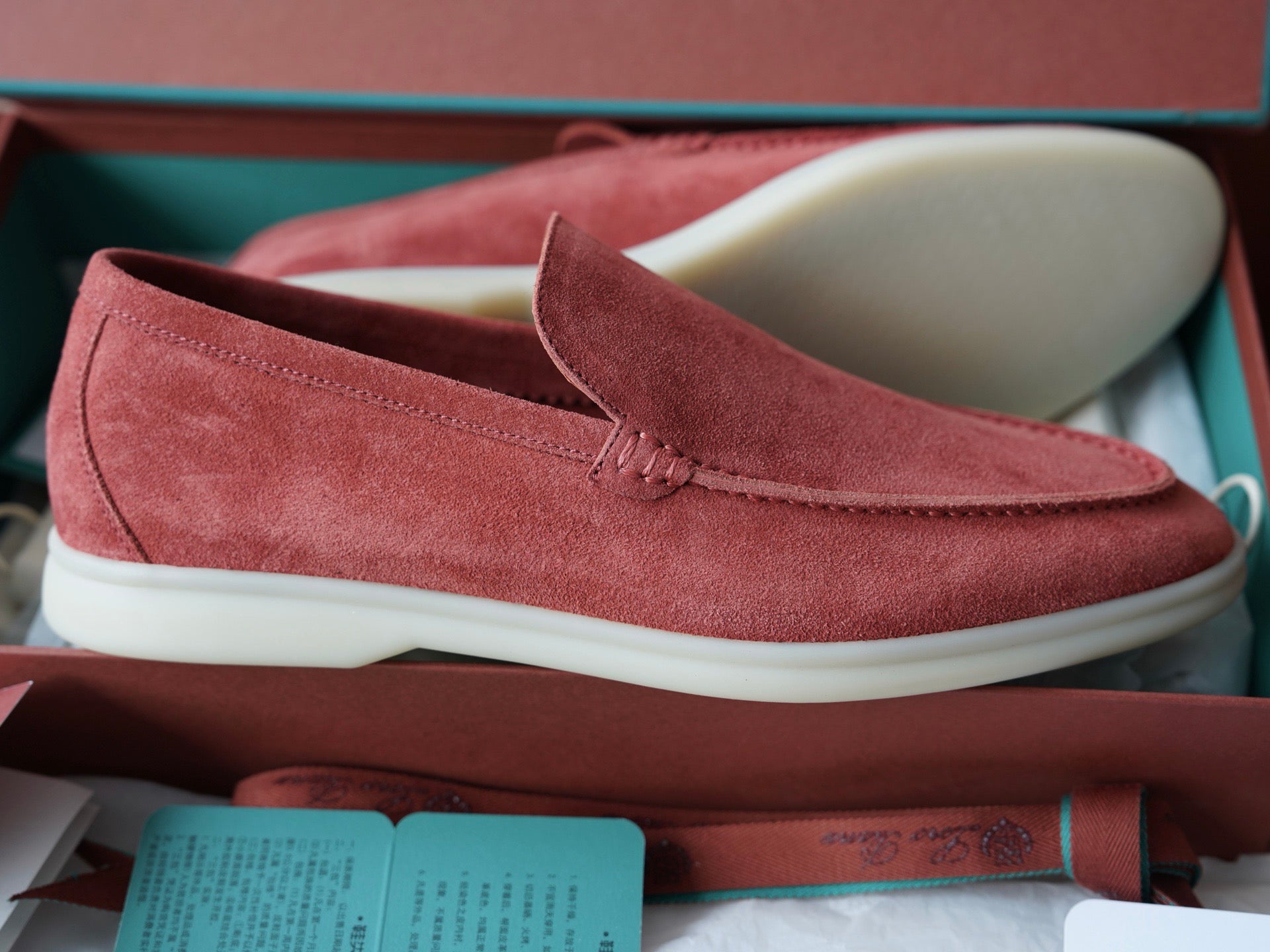 Loro Piana Summer walk red