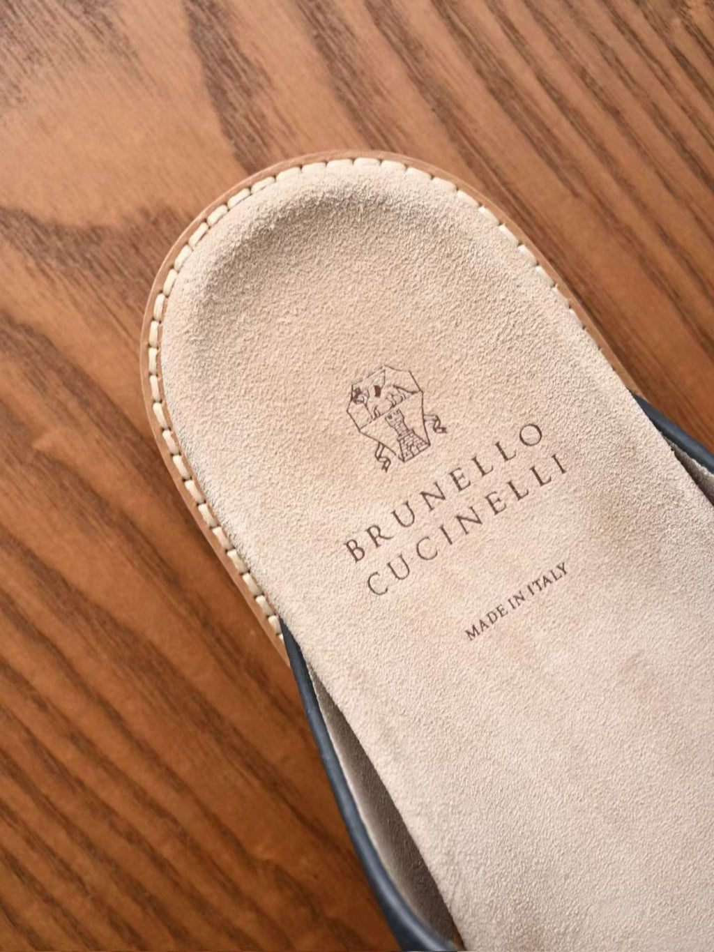 Brunello Cucinelli suede sandals