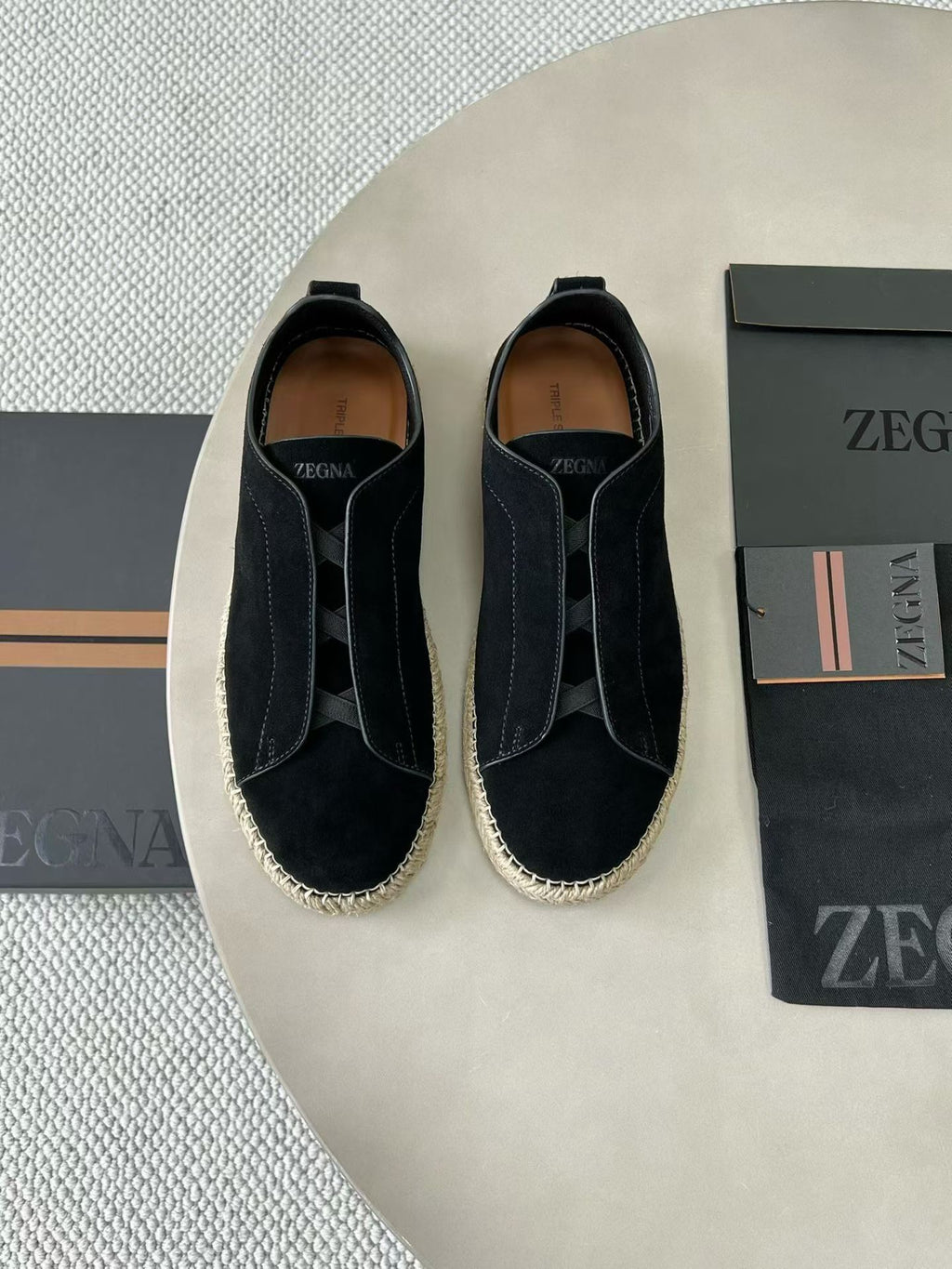 Zegna Triple Stitch espadrilles