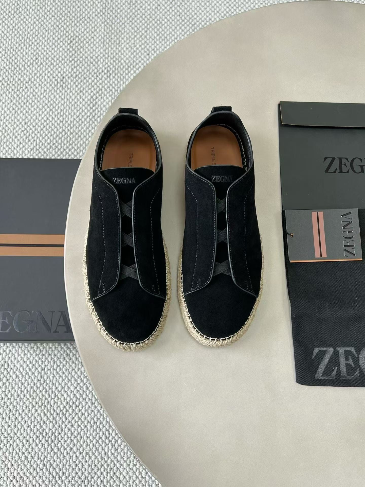 Zegna Triple Stitch espadrilles