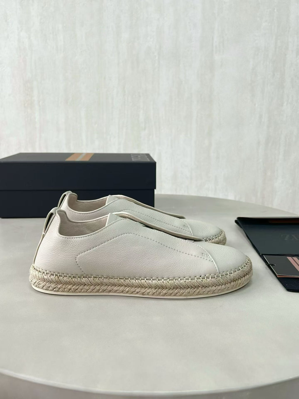 Zegna Triple Stitch Espadrilles