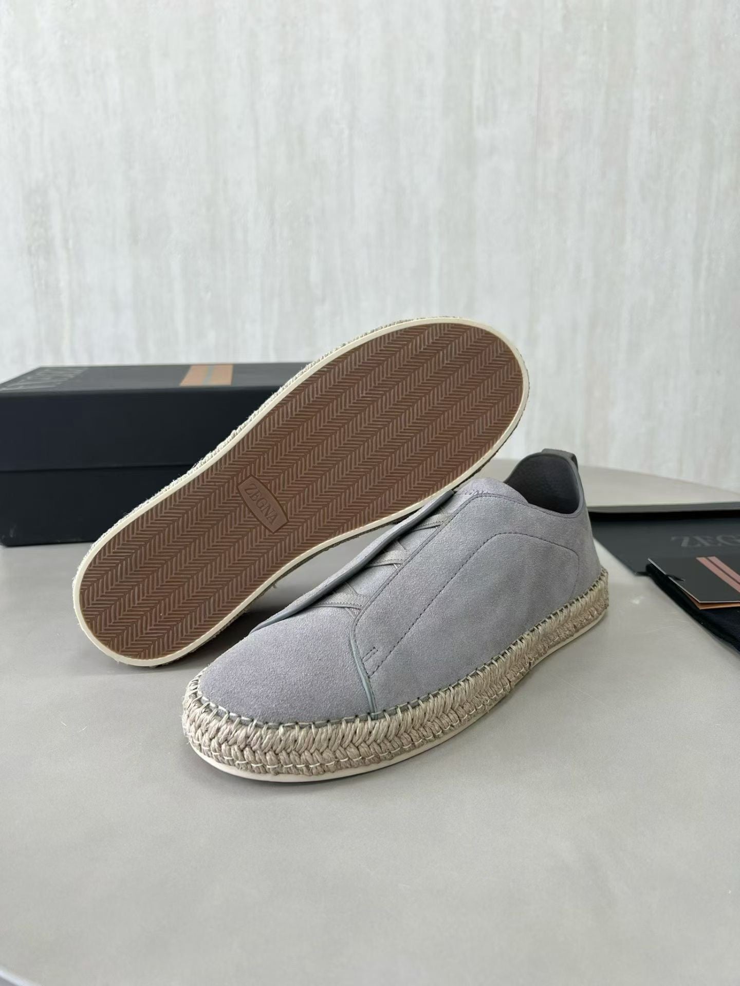 Zegna Triple Stitch espadrilles