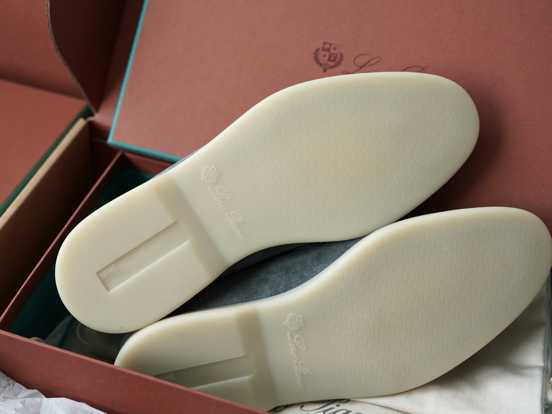 Loro Piana Summer Walk Grayish blue