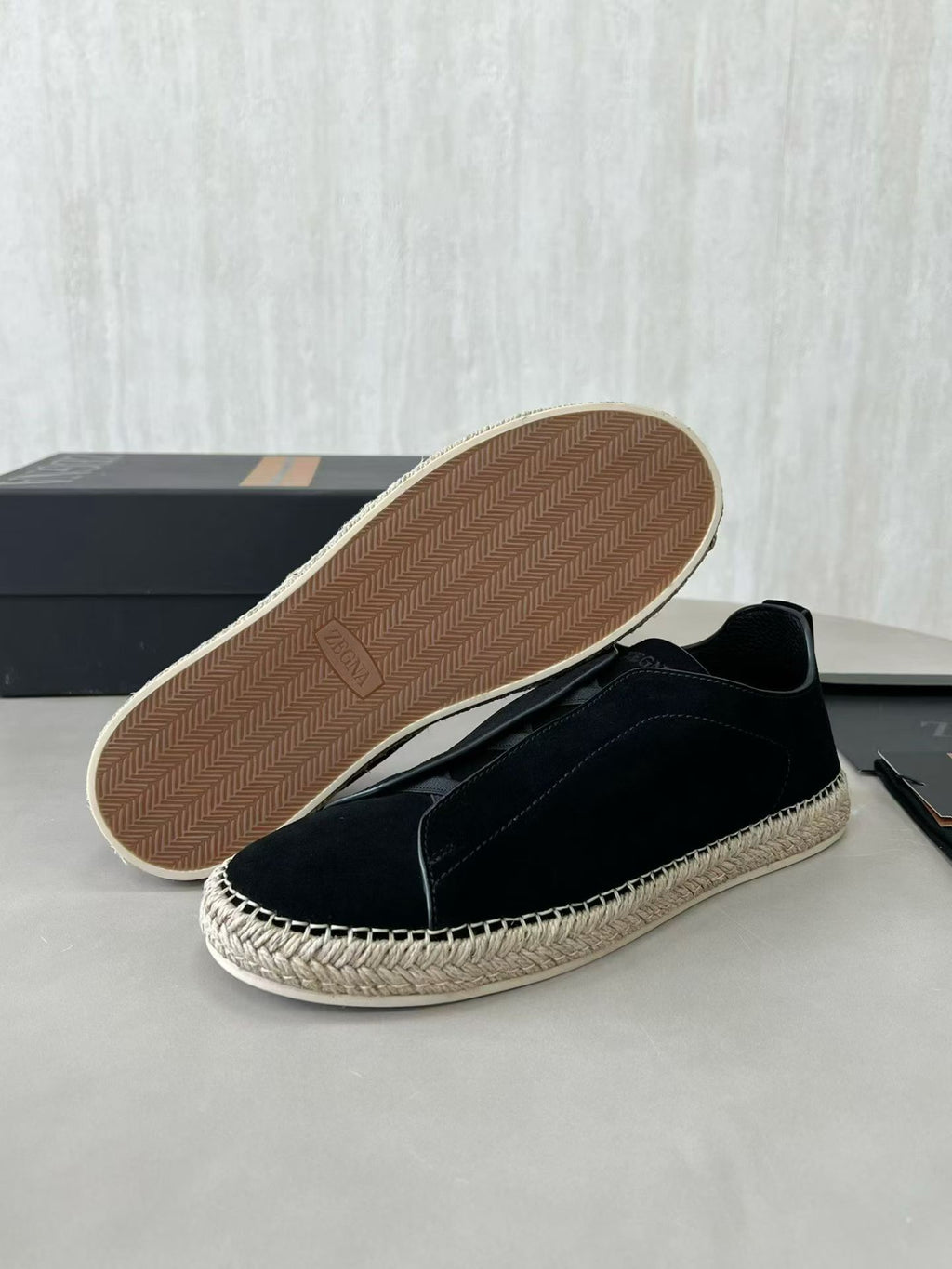 Zegna Triple Stitch espadrilles