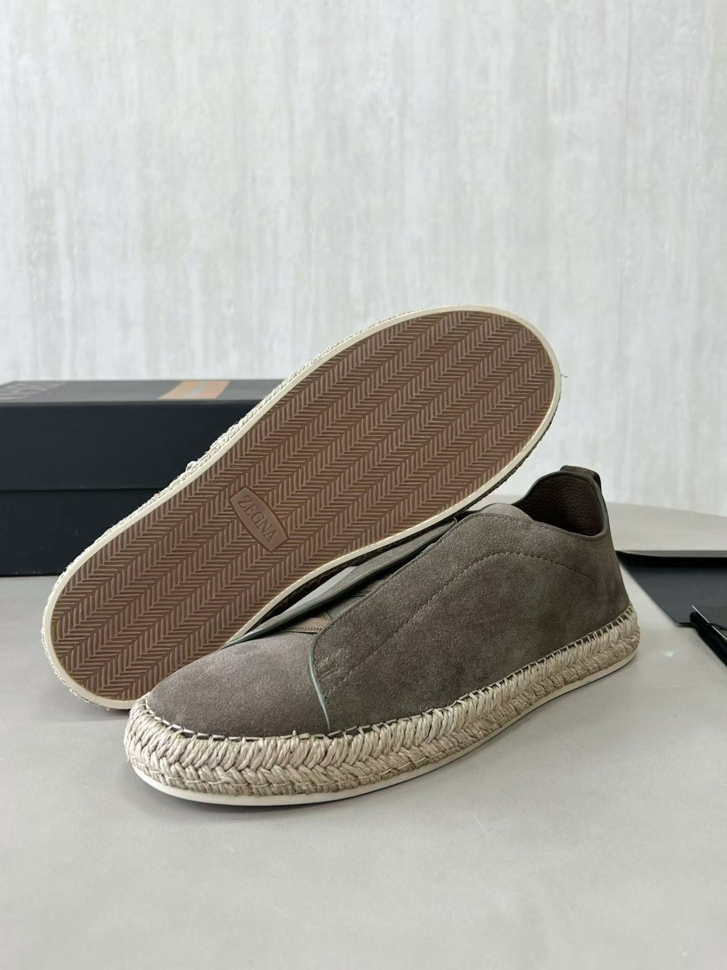 Zegna Triple Stitch espadrilles